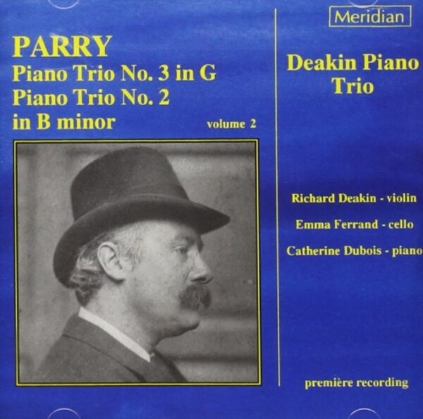 Parry - Piano Trios 2 & 3 | Meridian CDE84255