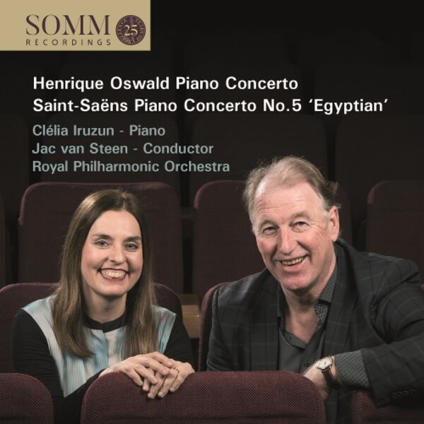 H Oswald & Saint-Saens - Piano Concertos; Nepomuceno - Suite Antiga | Somm SOMMCD276