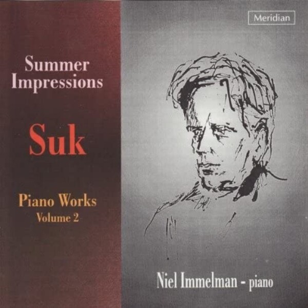Suk - Summer Impressions: Piano Works Vol.2 | Meridian CDE84317