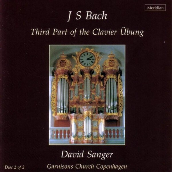 JS Bach - Organ Works Vol.8: Clavierubung III, Part 2 | Meridian CDE84378