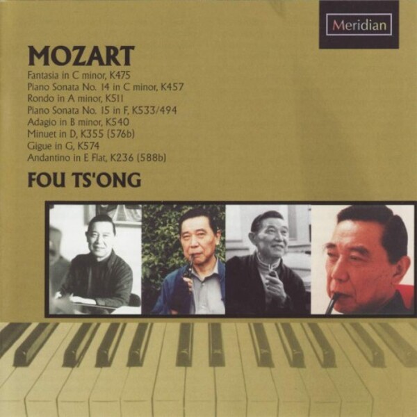 Mozart - Piano Sonatas 14 & 15, Fantasia in C minor, Rondo in A minor, etc. | Meridian CDE84493