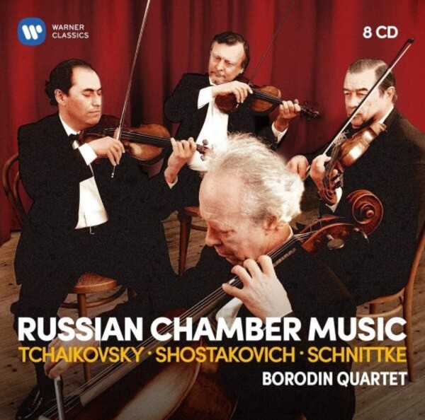 The Borodin Quartet play Russian Chamber Music by Tchaikovsky, Shostakovich, Schnittke etc. | Warner 9029520463