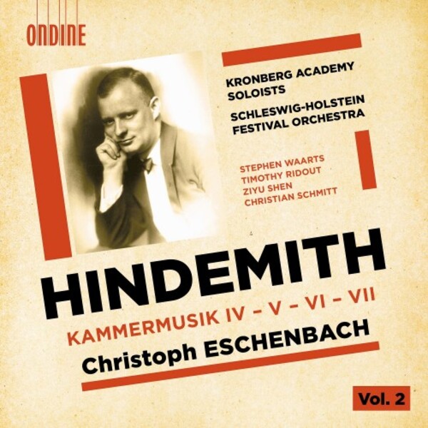 Hindemith - Kammermusik 4-7 | Ondine ODE13572