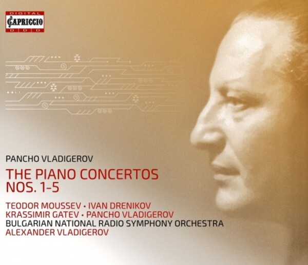 Vladigerov - Piano Concertos 1-5 | Capriccio C8060
