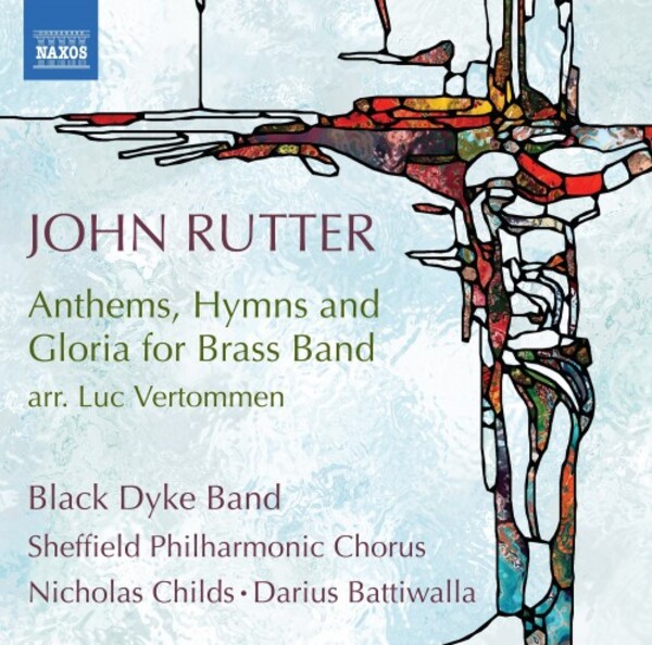Rutter - Anthems, Hymns and Gloria for Brass Band (arr. Vertommen) | Naxos 8574130