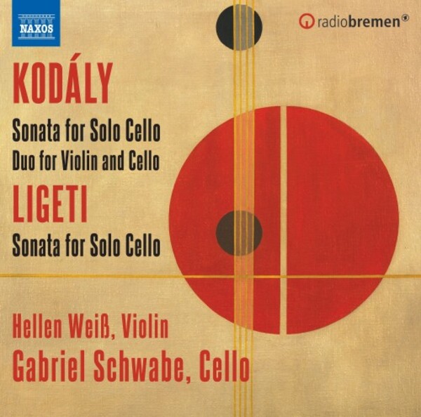 Kodaly & Ligeti - Sonatas for Solo Cello | Naxos 8574202