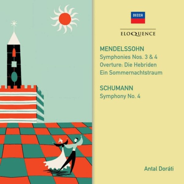 Mendelssohn - Symphonies 3 & 4, Violin Concerto; Schumann - Symphony no.4