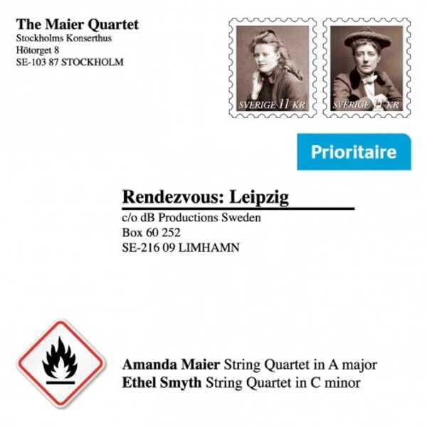 Rendezvous: Leipzig - String Quartets by Maier & Smyth | DB Productions DBCD197