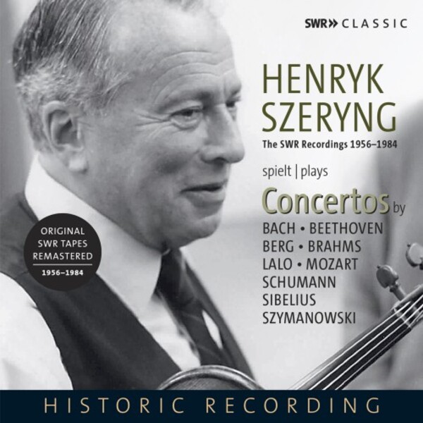 Henryk Szeryng plays Violin Concertos