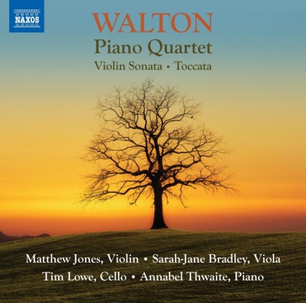 Walton - Piano Quartet, Violin Sonata, Toccata | Naxos 8573892