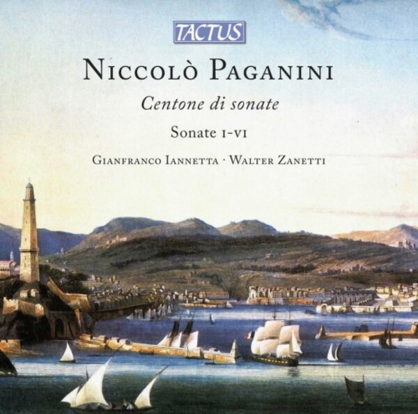Paganini - Centone di Sonate: Sonatas 1-6 | Tactus TC781606