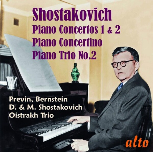 Shostakovich - Piano Concertos, Concertino, Piano Trio no.2 | Alto ALC1417