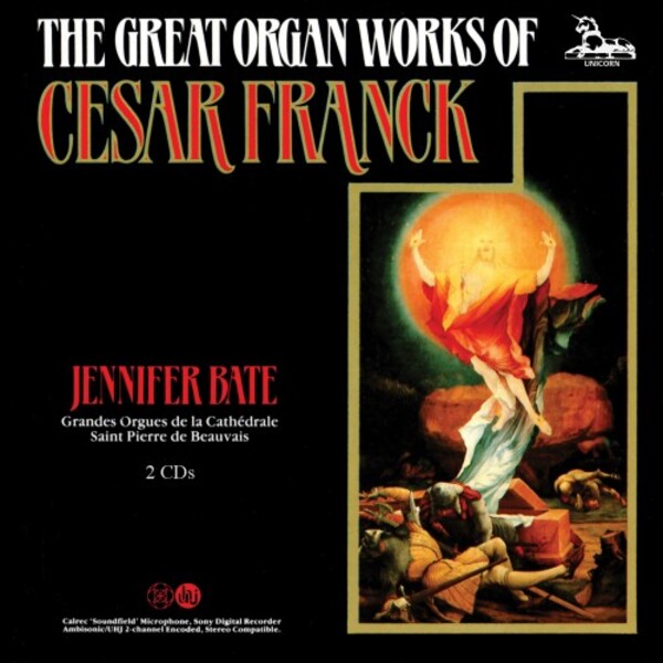 Franck - The Great Organ Works | Unicorn Kanchana DKPCD9030