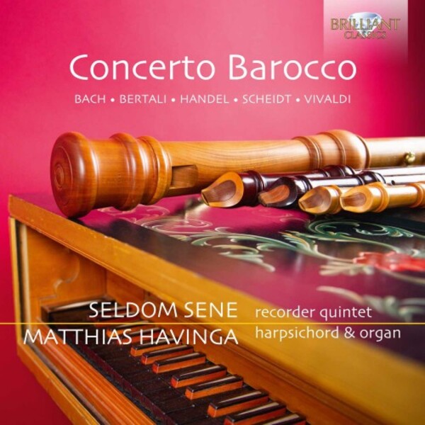 Concerto Barocco: Arrangements for Recorder Quintet & Keyboard | Brilliant Classics 96181