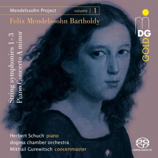 Mendelssohn Project Vol.1 - String Symphonies 1-3, Piano Concerto in A minor | MDG (Dabringhaus und Grimm) MDG9122193