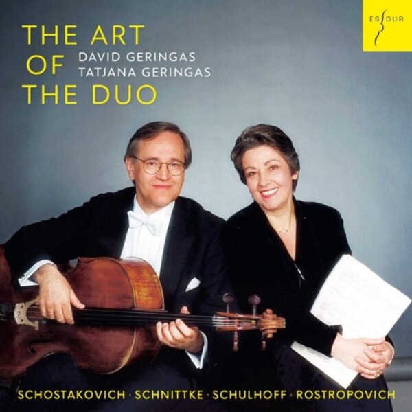 The Art of the Duo: Works for Cello & Piano by Shostakovich, Schnittke, Schulhoff & Rostropovich | Es-Dur ES2080
