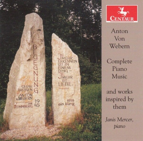 Webern - Complete Piano Pieces and Works Inspired by Them | Centaur Records CRC3771