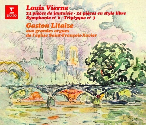 Vierne - 24 Pieces de fantaisie, 24 Pieces en style libre, Symphony no.6 | Erato - Originals 9029512767