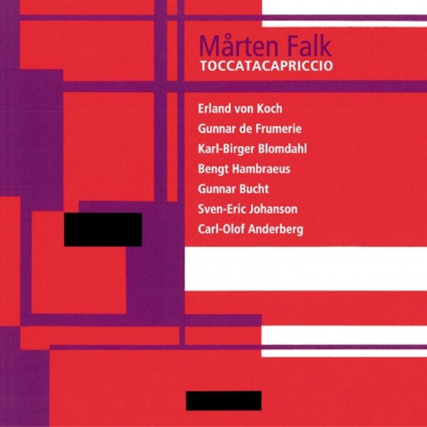 Toccatacapriccio: Swedish 20th-Century Guitar Music | DB Productions DBCD198