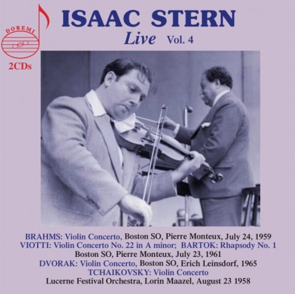 Isaac Stern Live Vol.4 | Doremi DHR81334