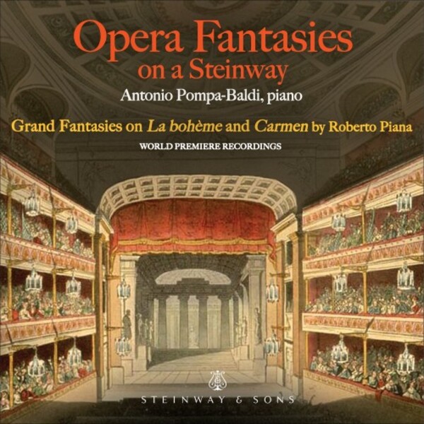 Piana - Opera Fantasies on a Steinway | Steinway & Sons STNS30169