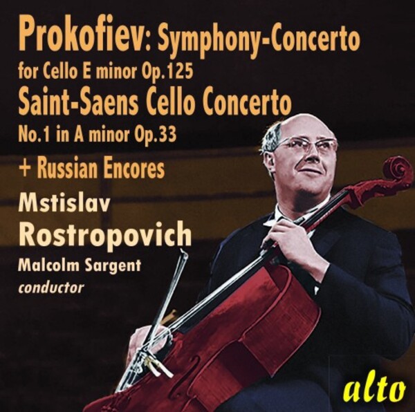 Prokofiev - Symphony-Concerto; Saint-Saens - Cello Concerto no.1 | Alto ALC1430