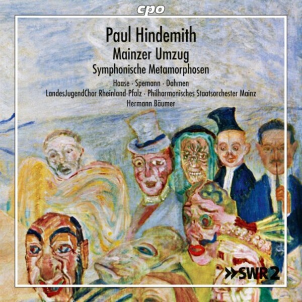 Hindemith - Mainzer Umzug, Symphonic Metamorphosis on Themes by Weber | CPO 5552572