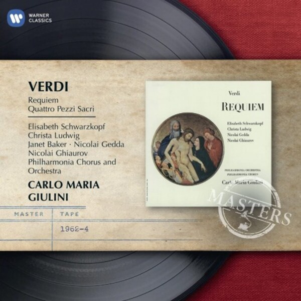 Verdi - Requiem, Quattro pezzi sacri | Warner - Masters Series 0852192