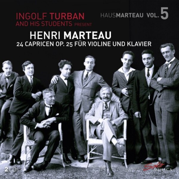 Henri Marteau Vol.5: 24 Caprices op.25 | Solo Musica SM348