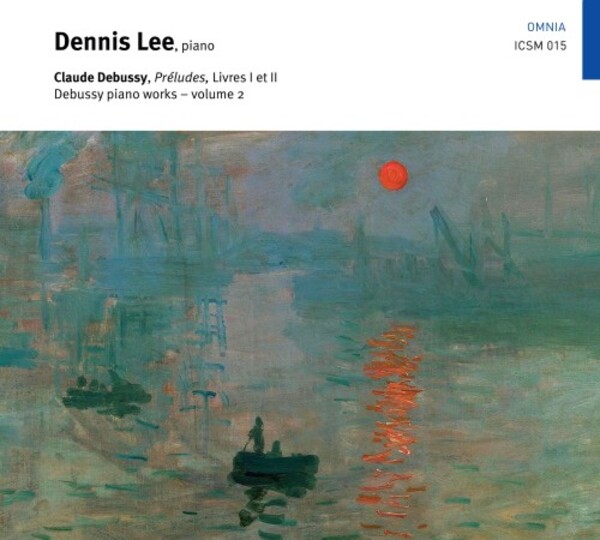 Debussy - Piano Works Vol.2: Preludes, Books 1 & 2 | ICSM Records ICSM015
