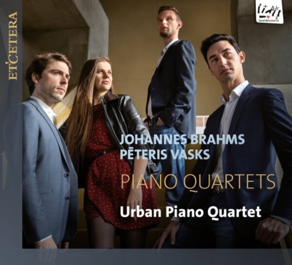 Brahms & Vasks - Piano Quartets | Etcetera KTC1650