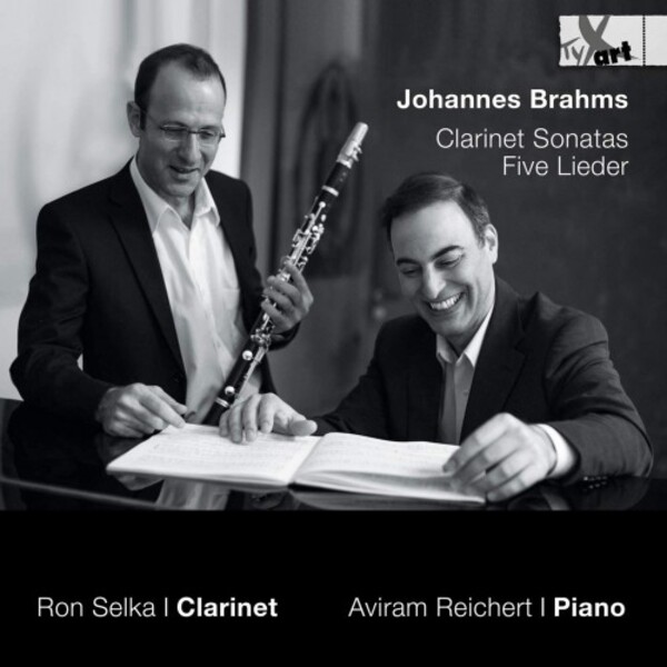 Brahms - Clarinet Sonatas, 5 Lieder | TYXart TXA20152
