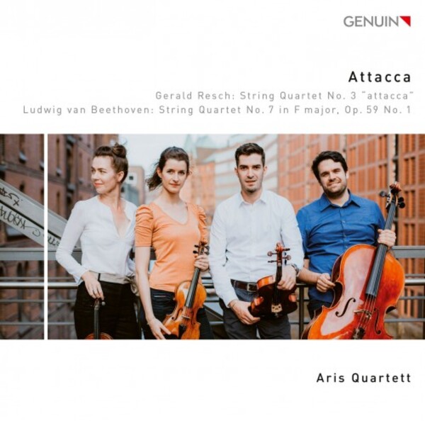 Attacca: String Quartets by Resch & Beethoven | Genuin GEN21736