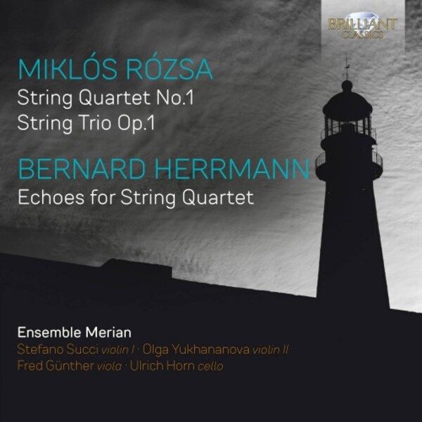 Rozsa & Herrmann - Music for String Quartet | Brilliant Classics 96230