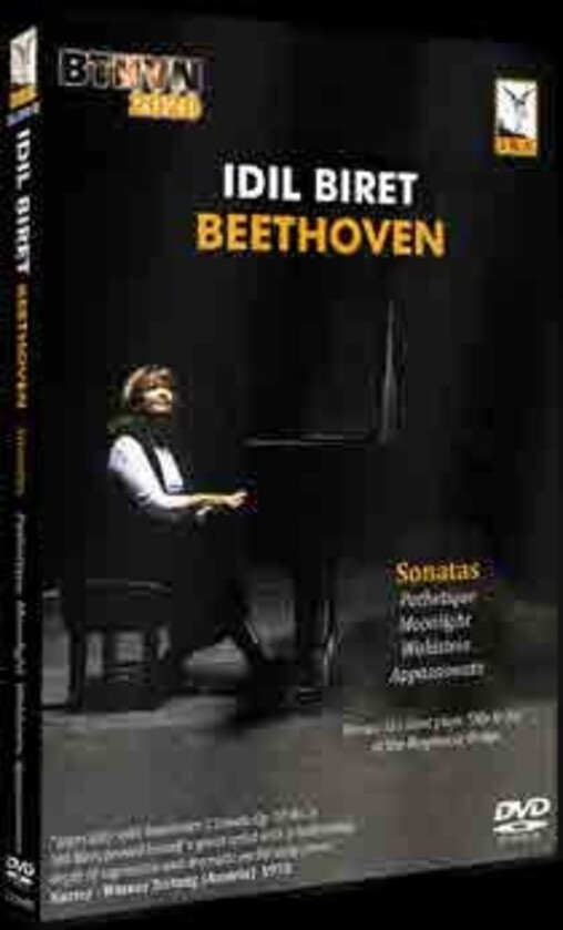 Beethoven - Pathetique, Moonlight, Waldstein & Appassionata Sonatas (DVD)
