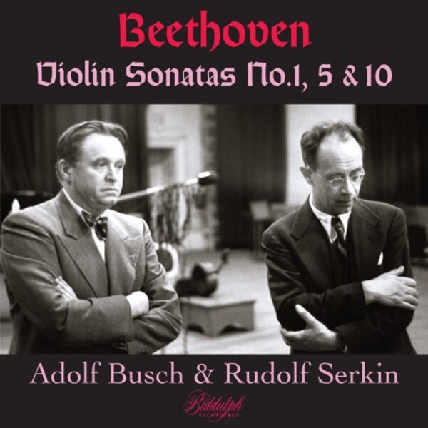 Beethoven - Violin Sonatas 1, 5 & 10 | Biddulph 85004