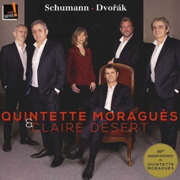 Schumann & Dvorak - Sextets for Piano & Wind (arr. David Walter) | Indesens INDE148
