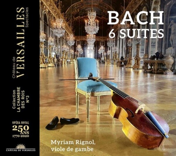 JS Bach - 6 Cello Suites (arr. for viola da gamba) | Chateau de Versailles Spectacles CVS040