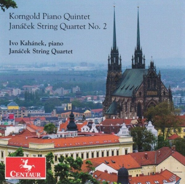 Korngold - Piano Quintet; Janacek - String Quartet no.2 | Centaur Records CRC3809