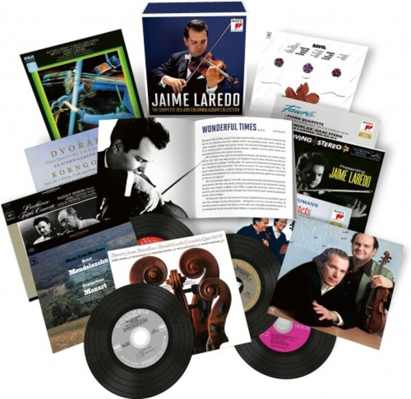 Jaime Laredo: The Complete RCA and Columbia Album Collection | Sony 19439870202