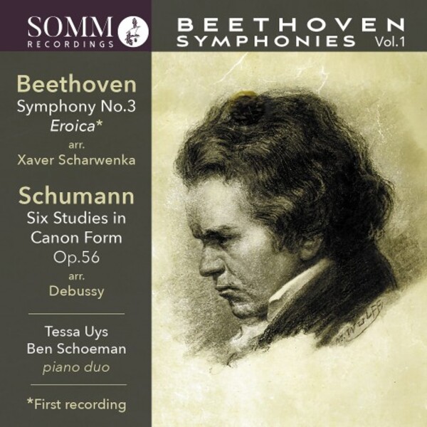 Beethoven - Symphonies (arr. Scharwenka) Vol.1 | Somm SOMMCD0637