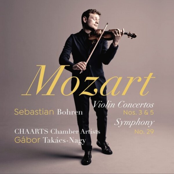 Mozart - Violin Concertos 3 & 5, Symphony no.29 | Avie AV2459