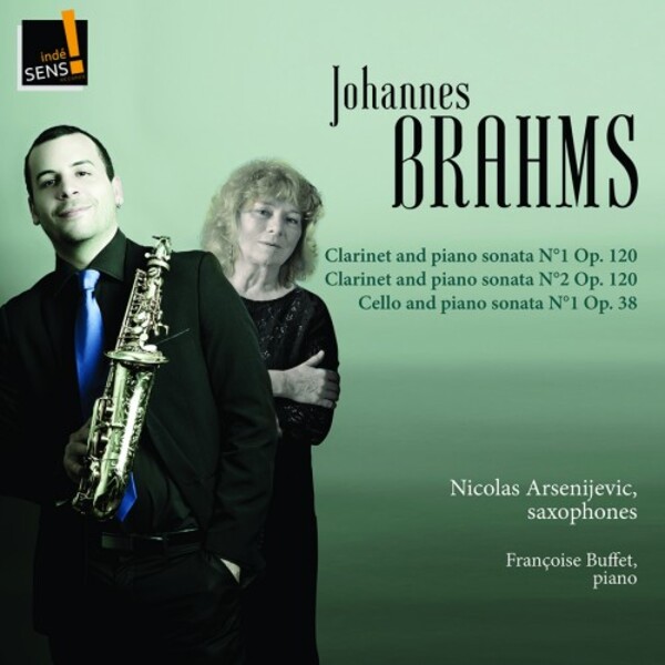 Brahms - Sonatas arr. for Saxophone | Indesens INDE096