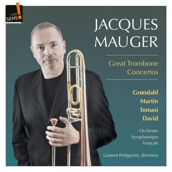 Great Trombone Concertos: Grondahl, Martin, Tomasi, David | Indesens INDE079