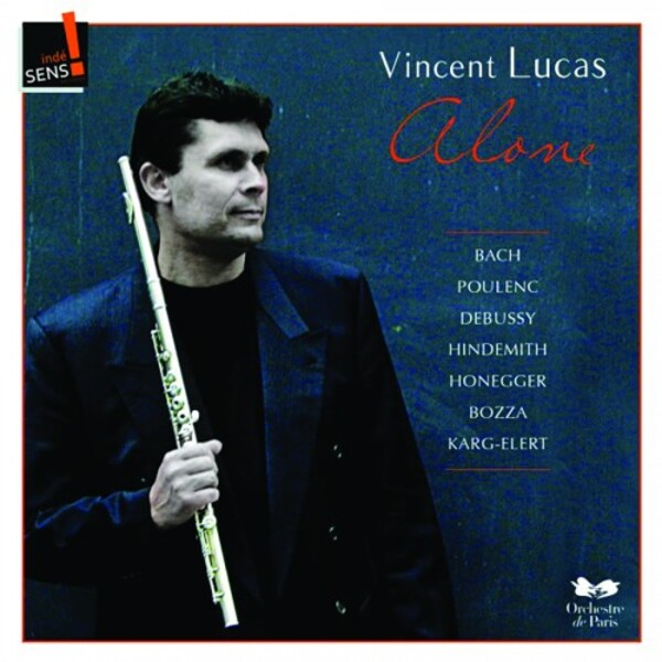 Vincent Lucas: Alone - Music for Solo Flute | Indesens INDE057