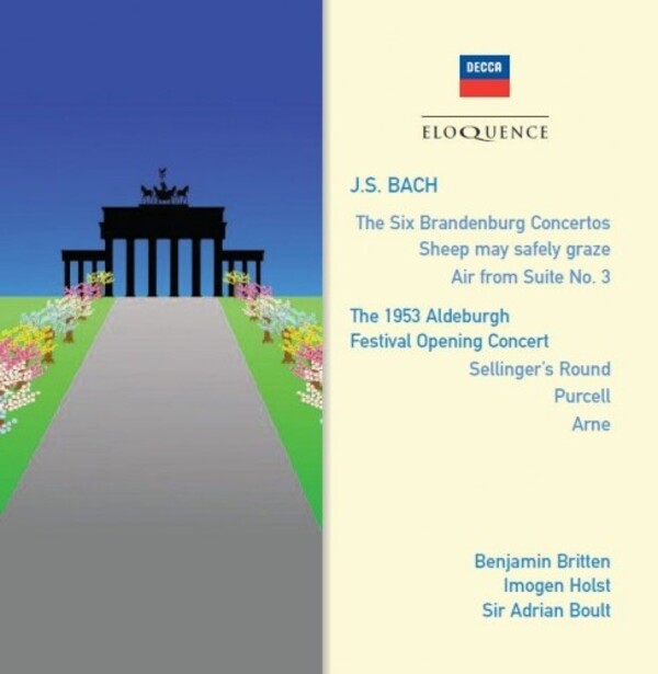 J S Bach - 6 Brandenburg Concertos / 1953 Aldeburgh Festival | Australian Eloquence ELQ4429521