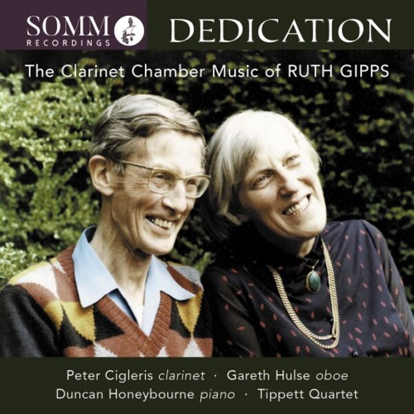 Gipps - Dedication: The Clarinet Chamber Music | Somm SOMMCD0641