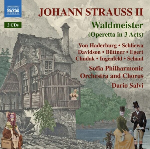 J Strauss II - Waldmeister | Naxos - Opera 866048990