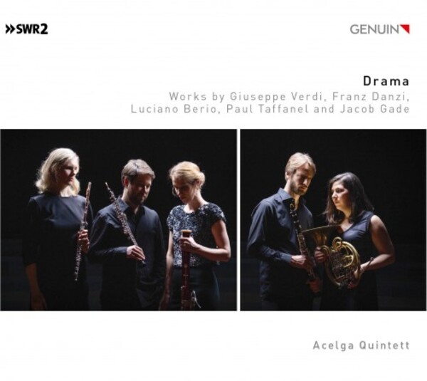 Drama: Wind Quintets by Berio, Danzi, Taffanel, etc. | Genuin GEN21748