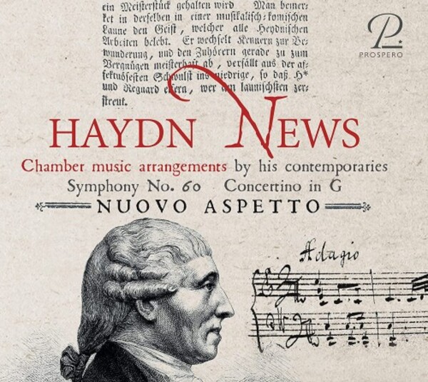 Haydn News: Chamber Music Arrangements by his Contemporaries | Prospero Classical PROSP0017